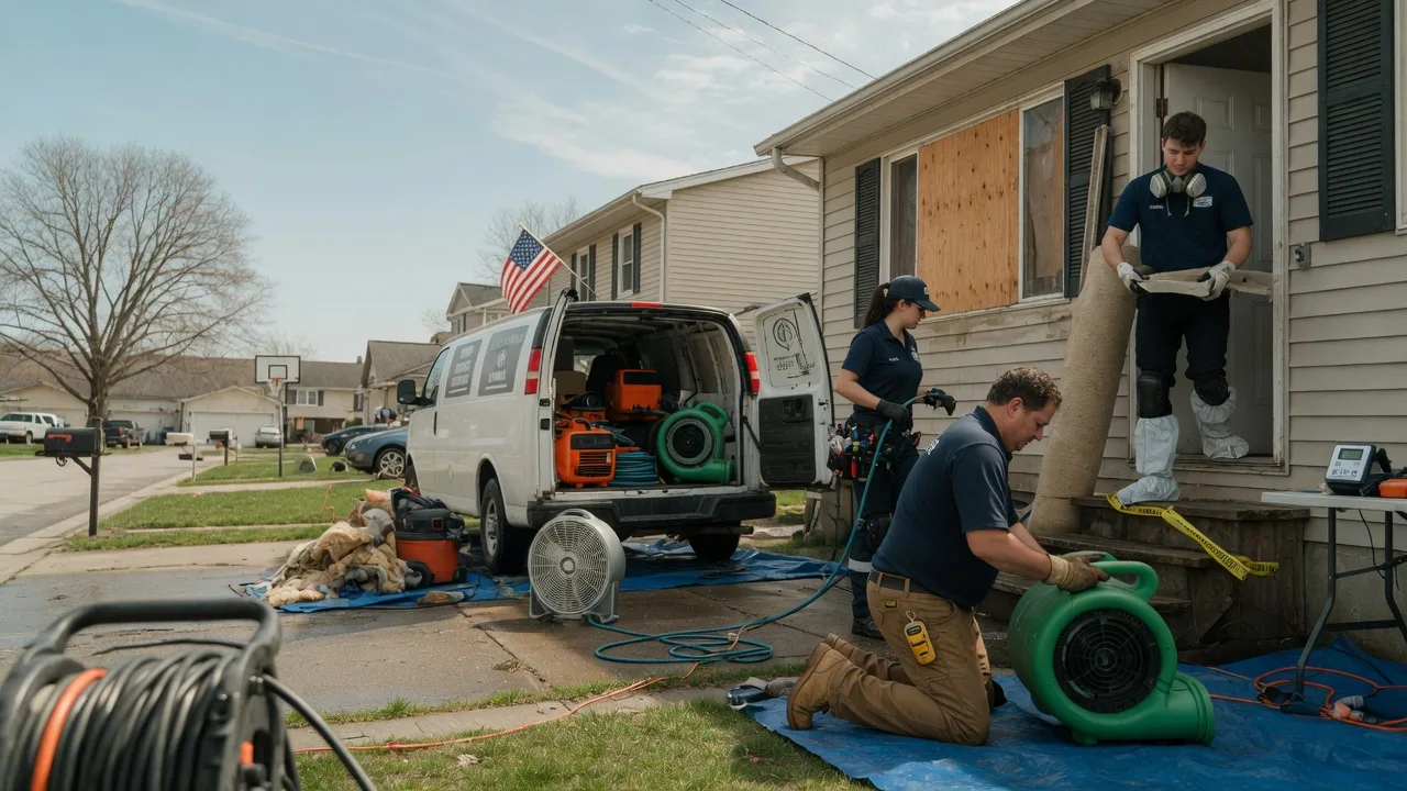 Water Damage Restoration in Bogue, KS near me